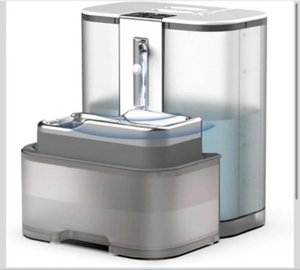 Stainless Steel Pet Water Fountain 3.2L/108oz Automatic Drinker